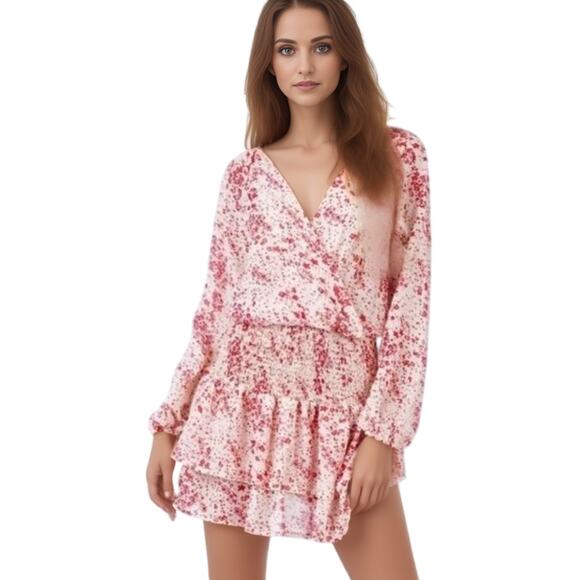 open lace back dress Syrefena Halter Mini Dress Multi
